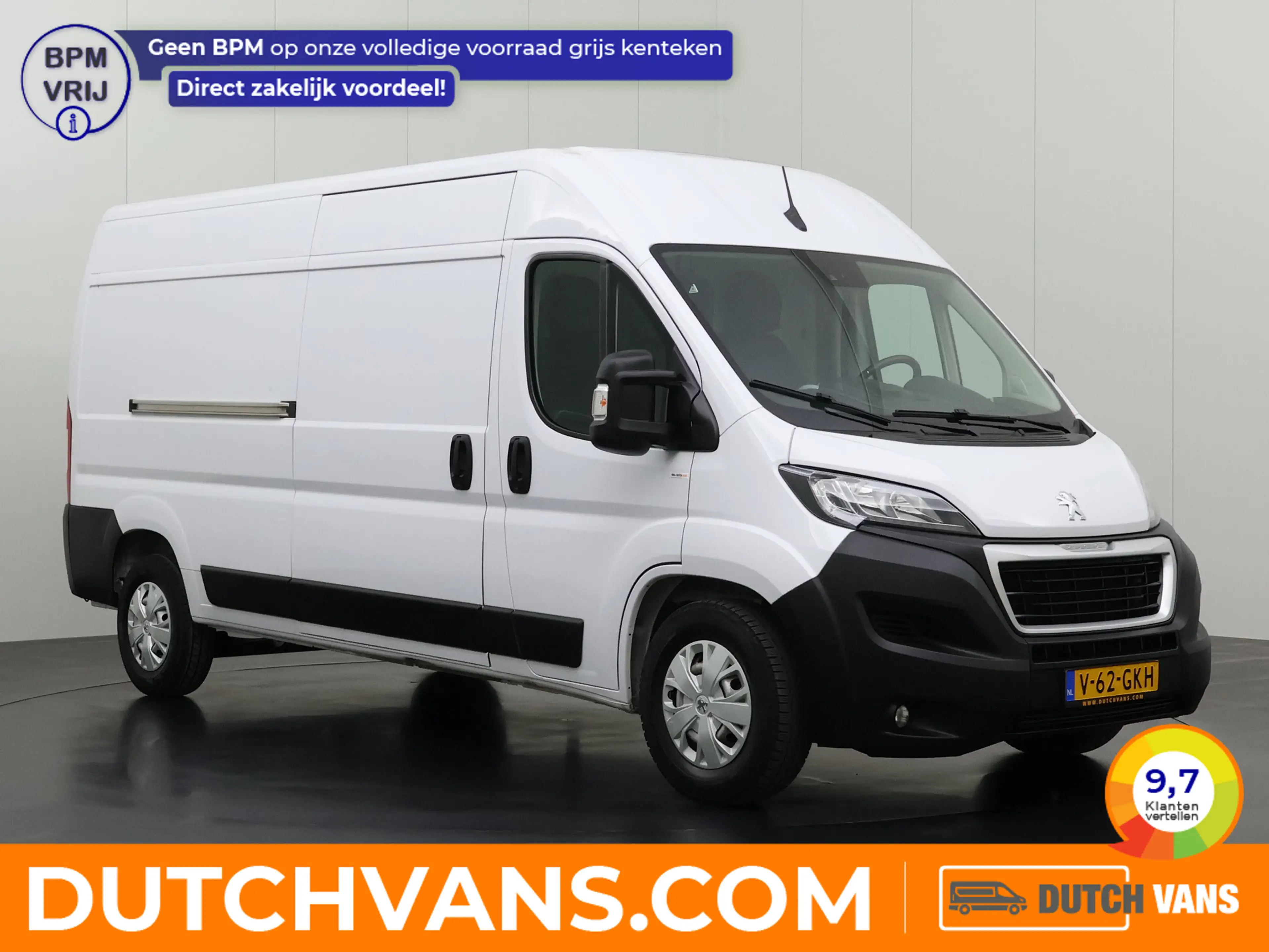 Peugeot Boxer 2.2BlueHDi 165PK L3H2 Zwaar Grip | 2xSchuifdeur |