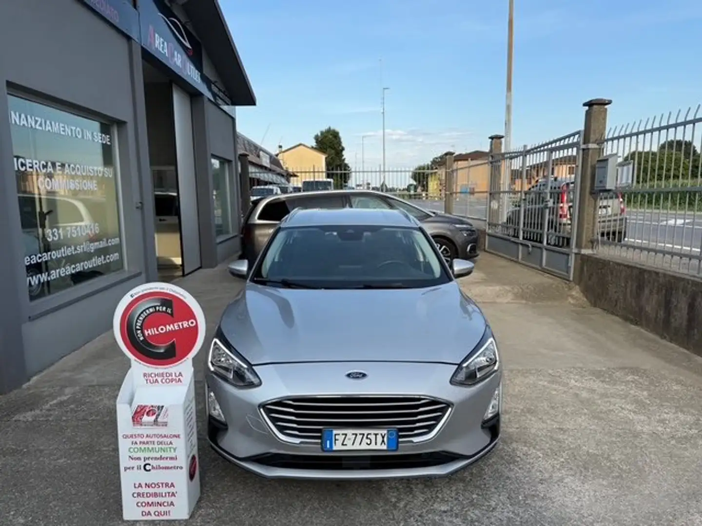 Ford Focus SW 1.5 ecoblue 120CV Business*KM 99.330*GARANZIA Zilver - 2