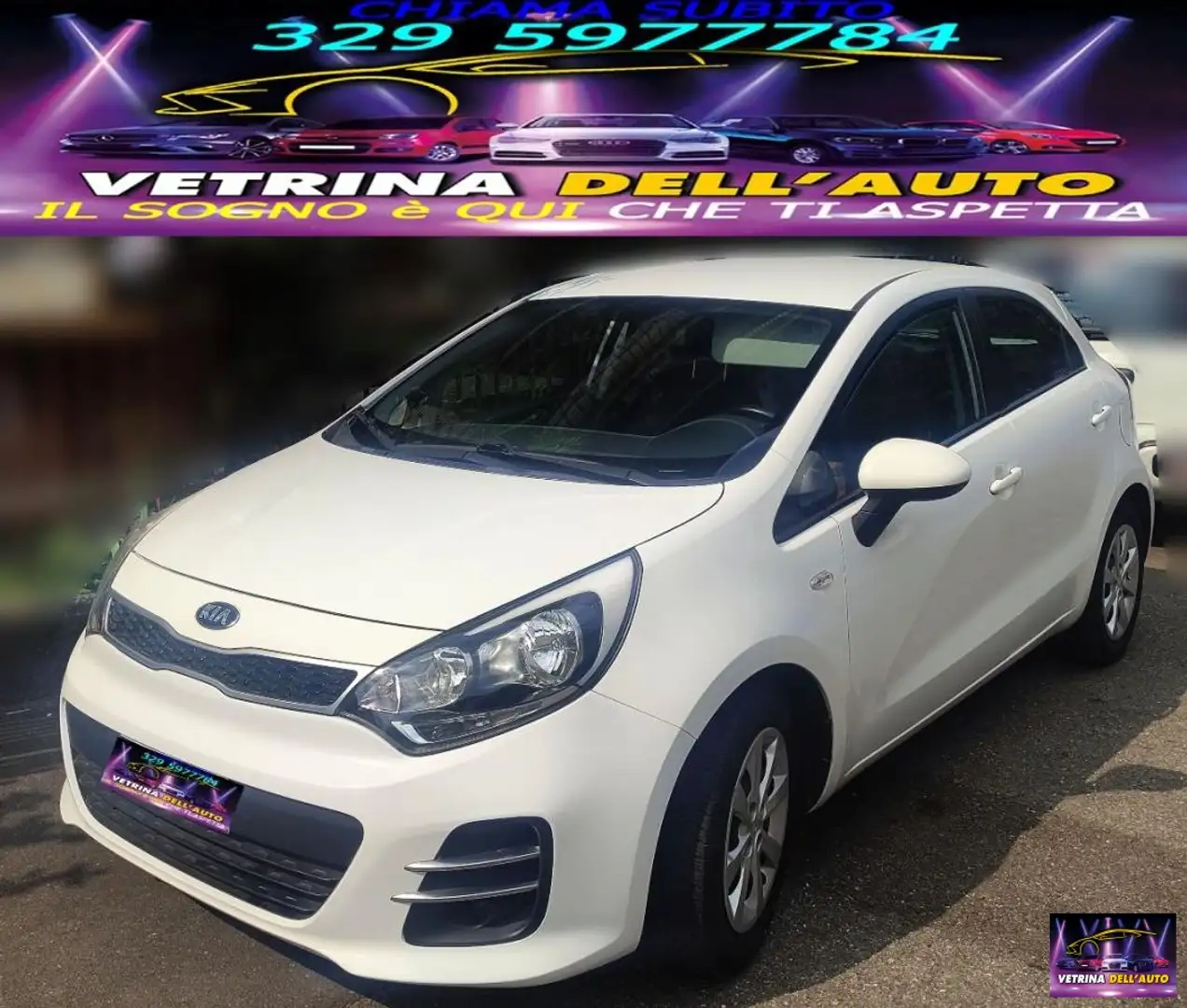 Kia Rio 1.2 CVVT 5p. Cool Weiß - 1