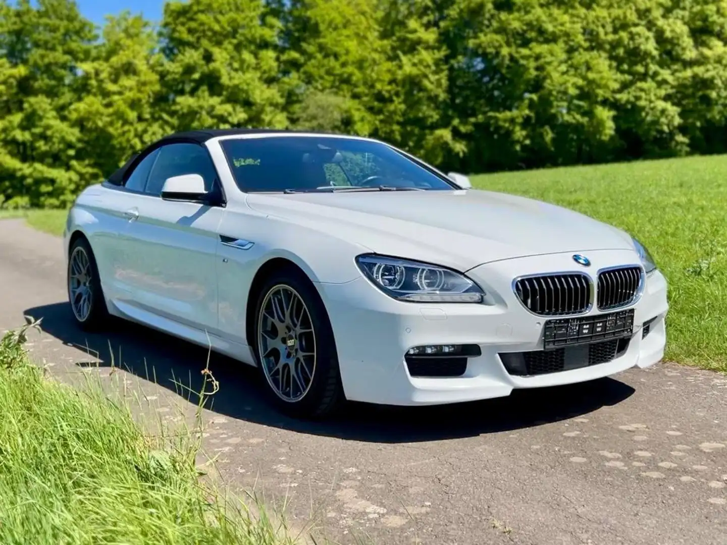 BMW 640 640d xDrive Cabrio M Sport Edition Blanco - 1