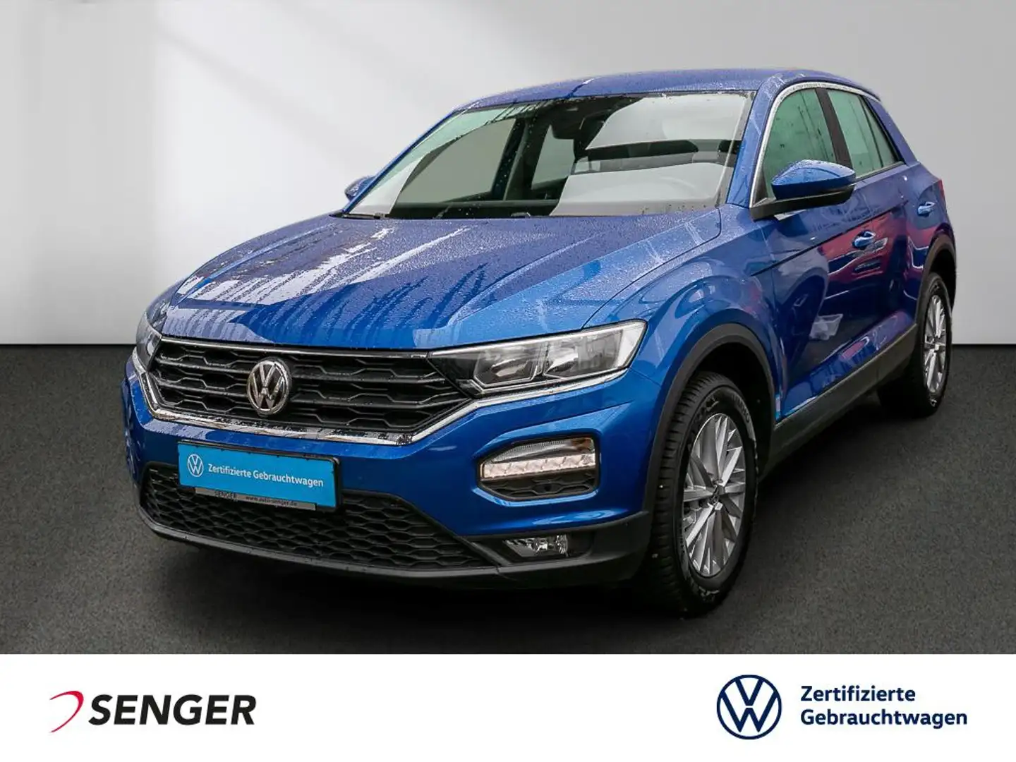 Volkswagen T-Roc 1.0 TSI PDC SHZ GRA APP-Connect Azul - 1