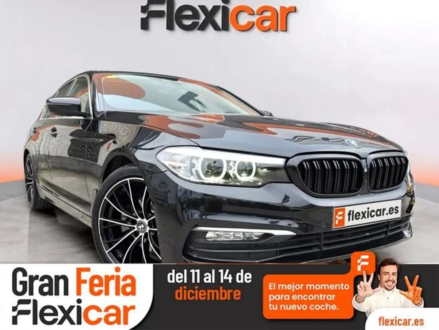 BMW 520 520d Noir - 1