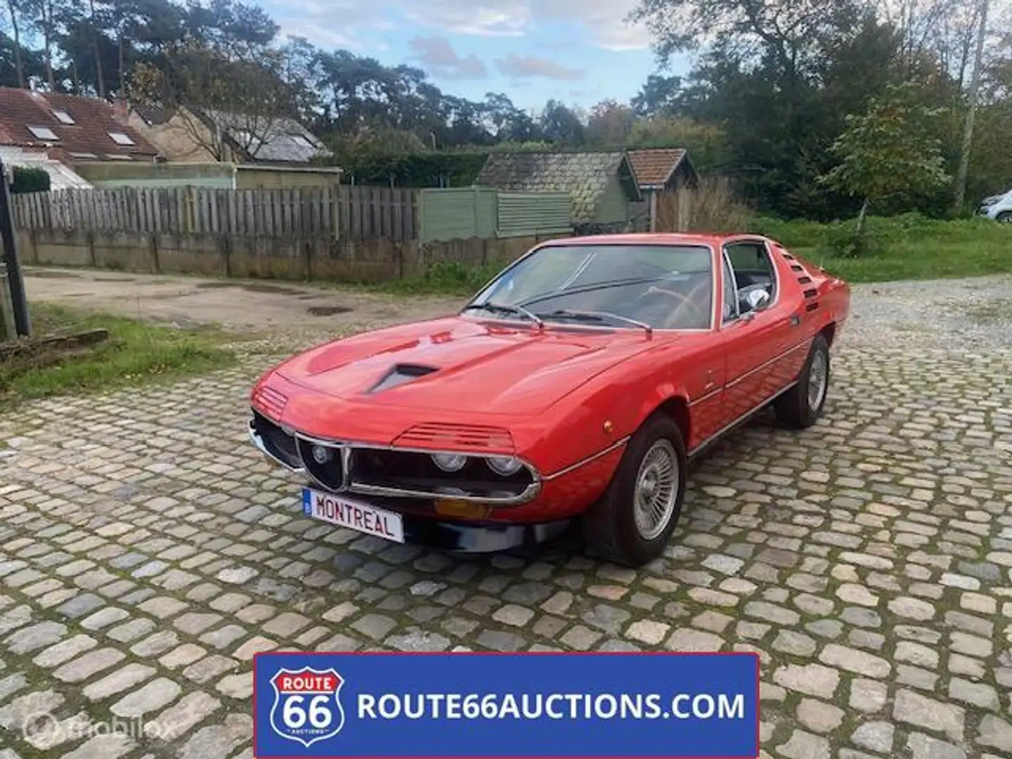 Alfa Romeo Montreal - 1974 | Route 66 auctions Rojo - 1