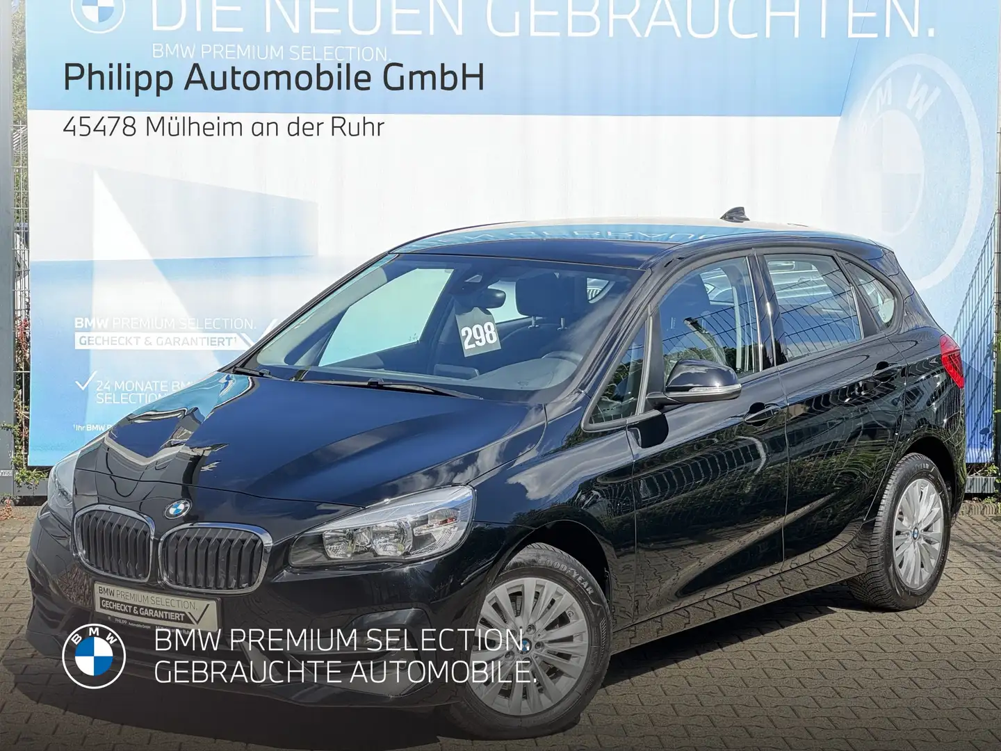 BMW 218 d Active Tourer Sportsitz Navi Aut.Hecklap Nero - 1