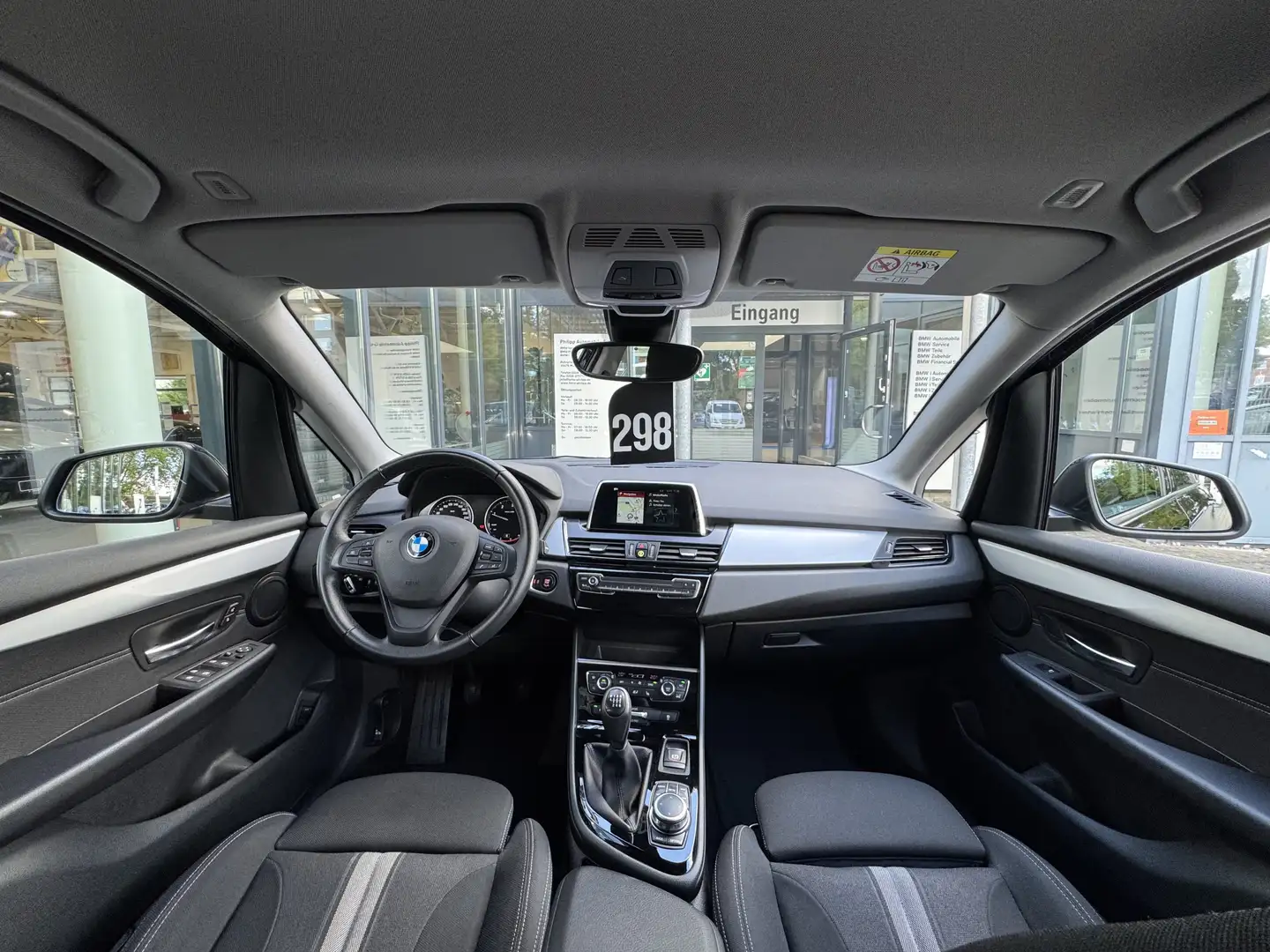 BMW 218 d Active Tourer Sportsitz Navi Aut.Hecklap Nero - 2