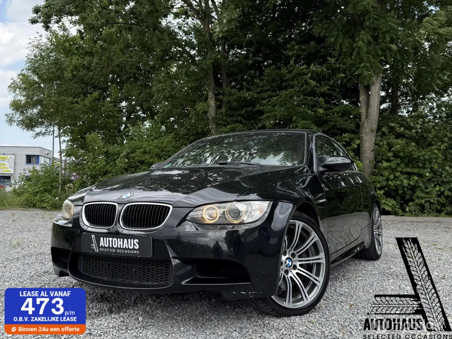 BMW M3 3-serie Cabrio DCT Youngtimer/v8/420pk Noir - 1