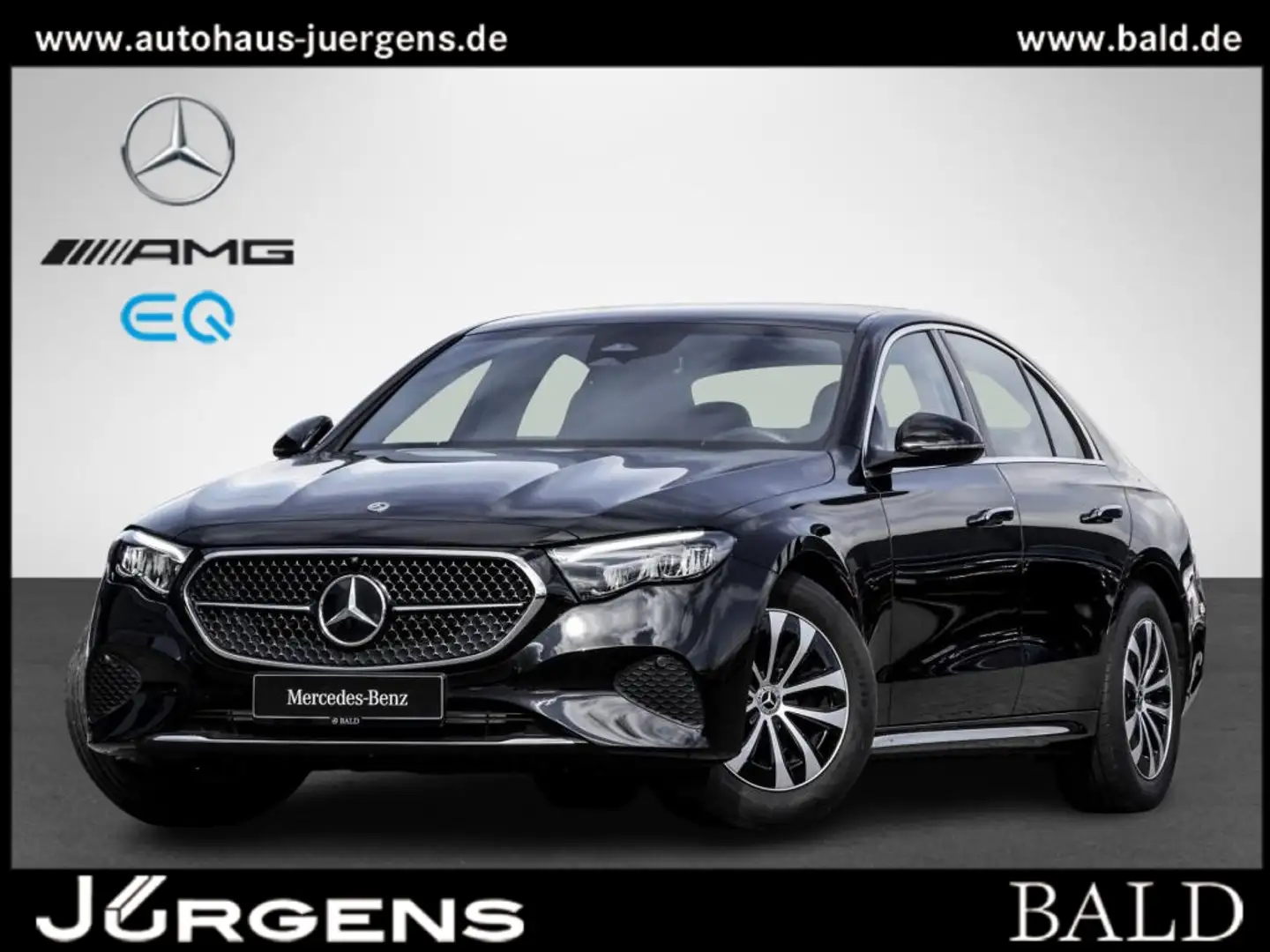 Mercedes-Benz E 220 d Avantgarde/Wide/LED/Burm4D/Totw/Cam/DAB Schwarz - 2