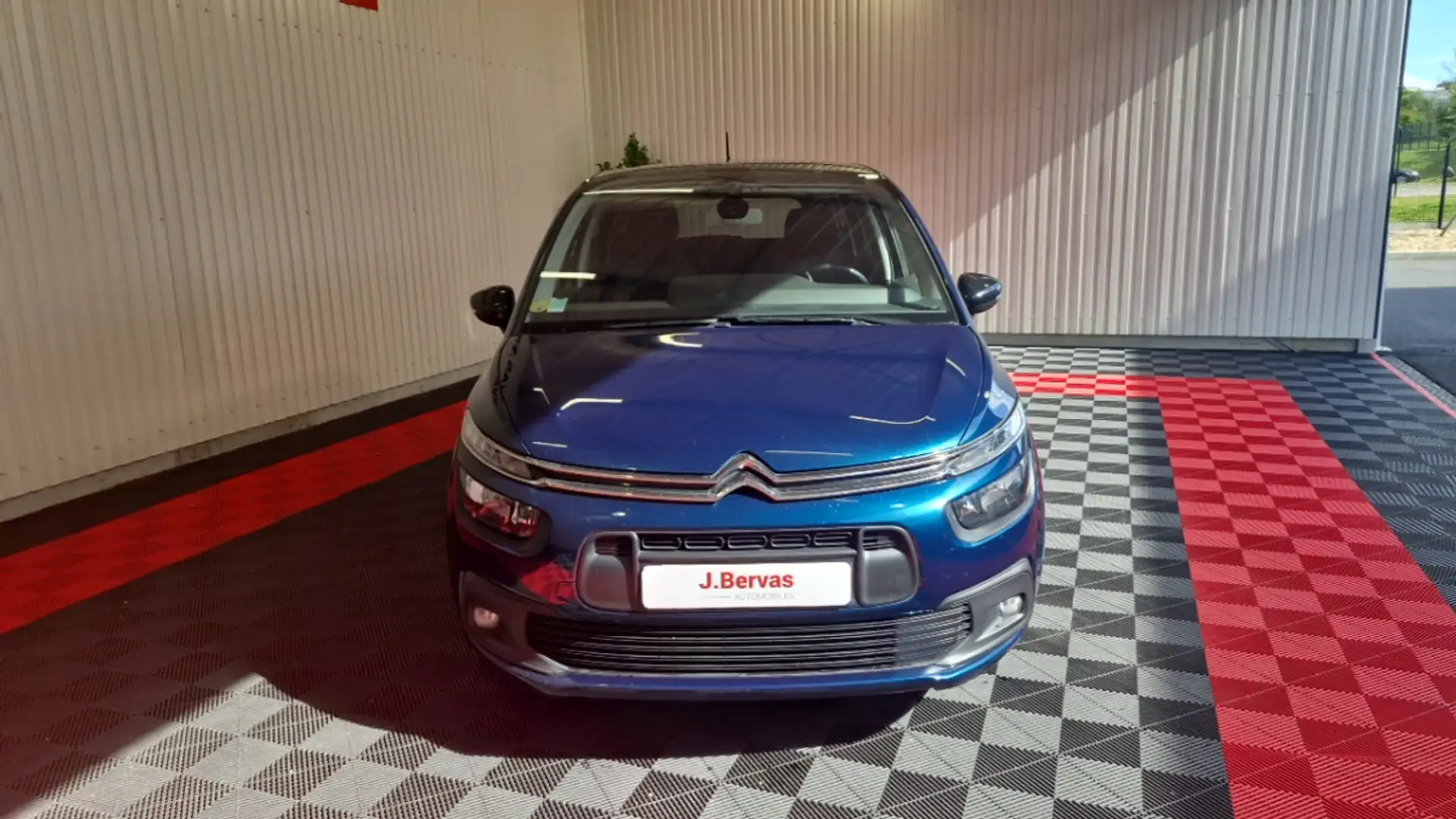 Citroen Grand C4 SpaceTourer bluehdi 130 ss eat8 business Bleu - 2