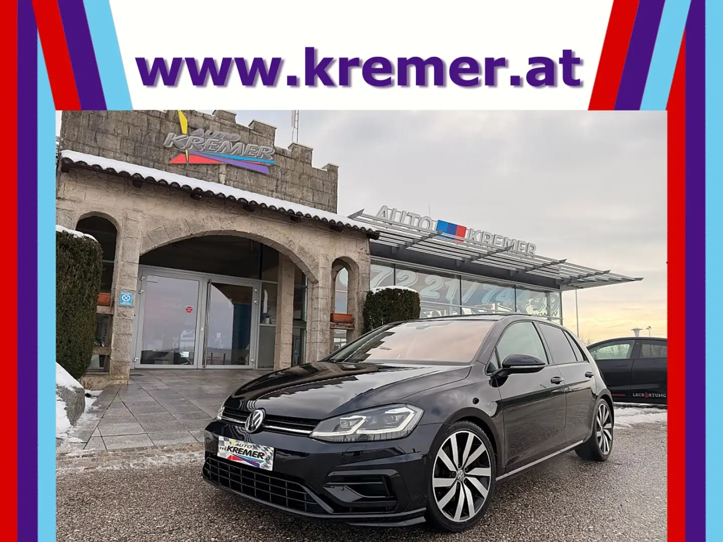Volkswagen Golf 7 Highline 2,0 TDI 4Motion/*R-LOOK*/PANO/ACC/TW... Schwarz - 1
