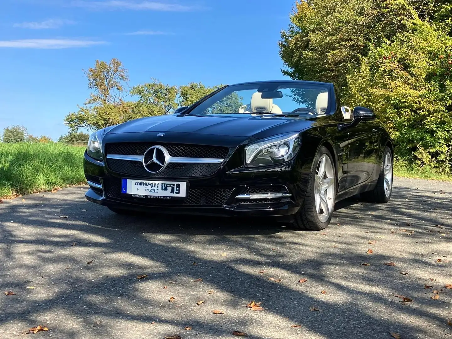 Mercedes-Benz SL 500 ° Sehr Gepflegt°Service Neu° Schwarz - 1