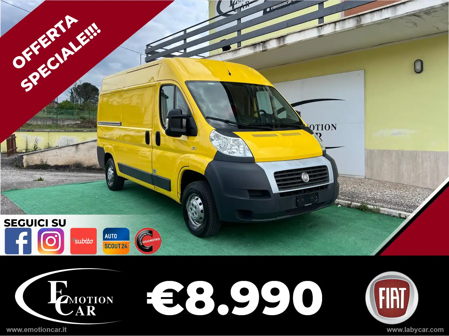 Fiat Ducato 35 2.0MJT PLM-TM CombiFlexF.2pt - 2014 Amarillo - 1