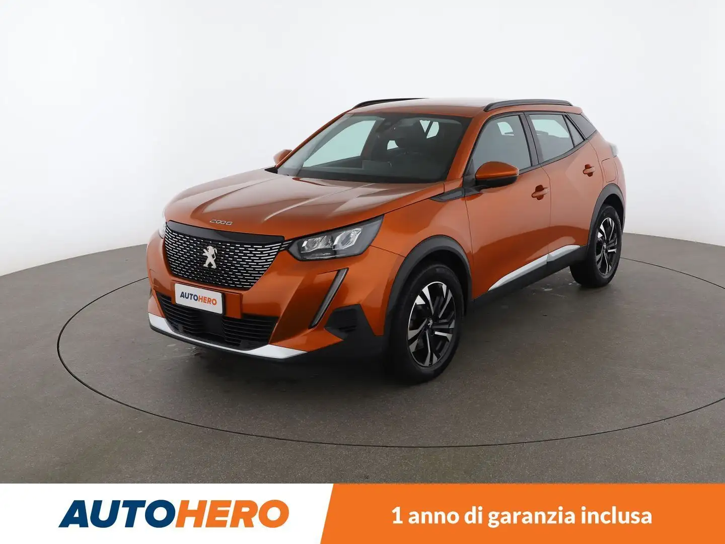 Peugeot 2008 1.5 Blue-HDi Allure 130 CV EAT8 Arancione - 1