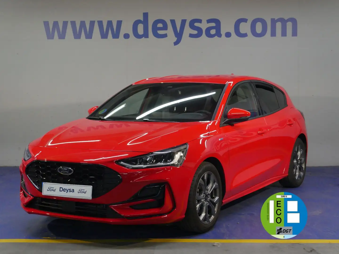 Ford Focus 1.0 Ecoboost MHEV ST-Line X 125 Rojo - 1