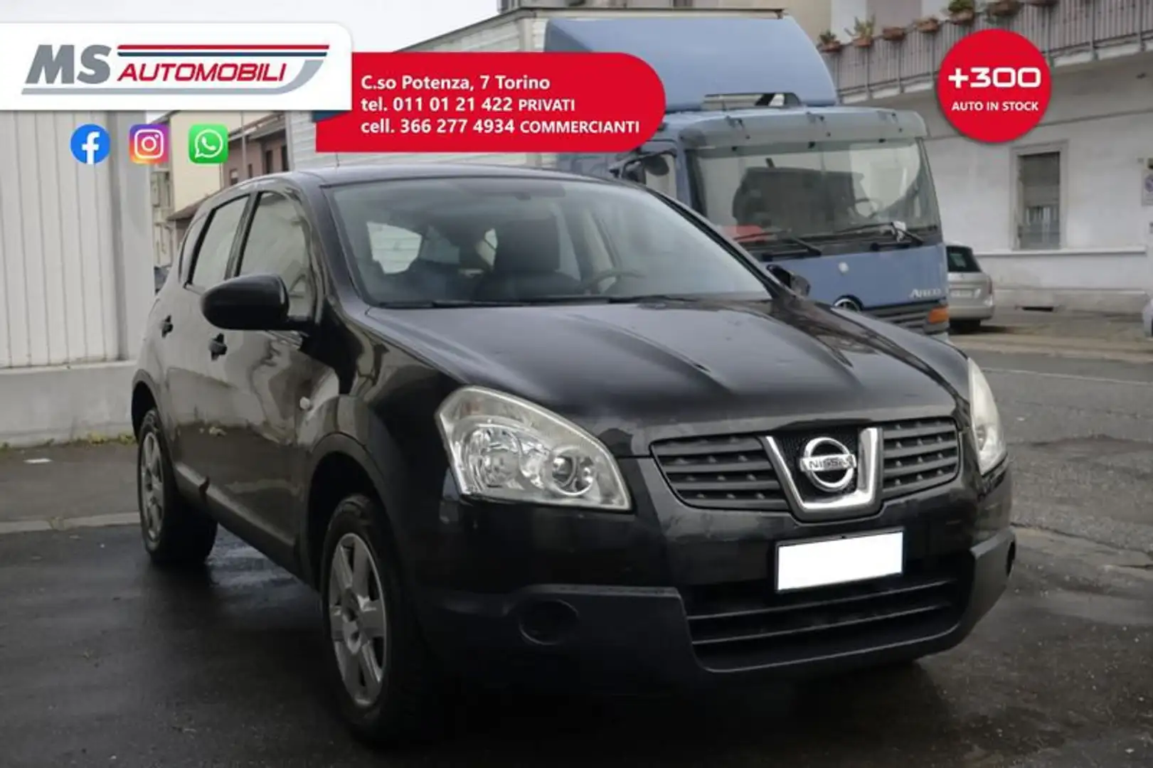 Nissan Qashqai Qashqai 1.6 16V Visia Unicoproprietario Noir - 1