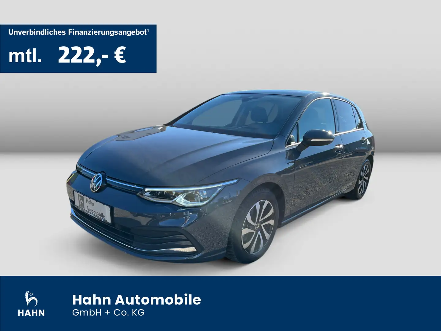 Volkswagen Golf VIII 2.0TDI DSG Active Matrix Pano AHK Navi Grau - 1