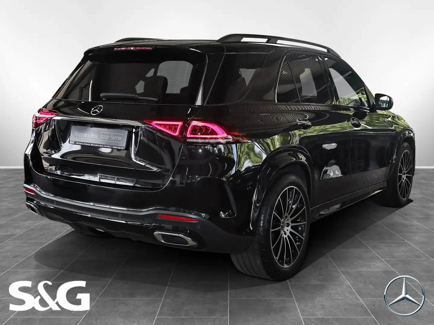 Mercedes-Benz GLE 450 4MATIC 360°+AHK+Pano+HUD+Keyless-Go+21 Black - 2