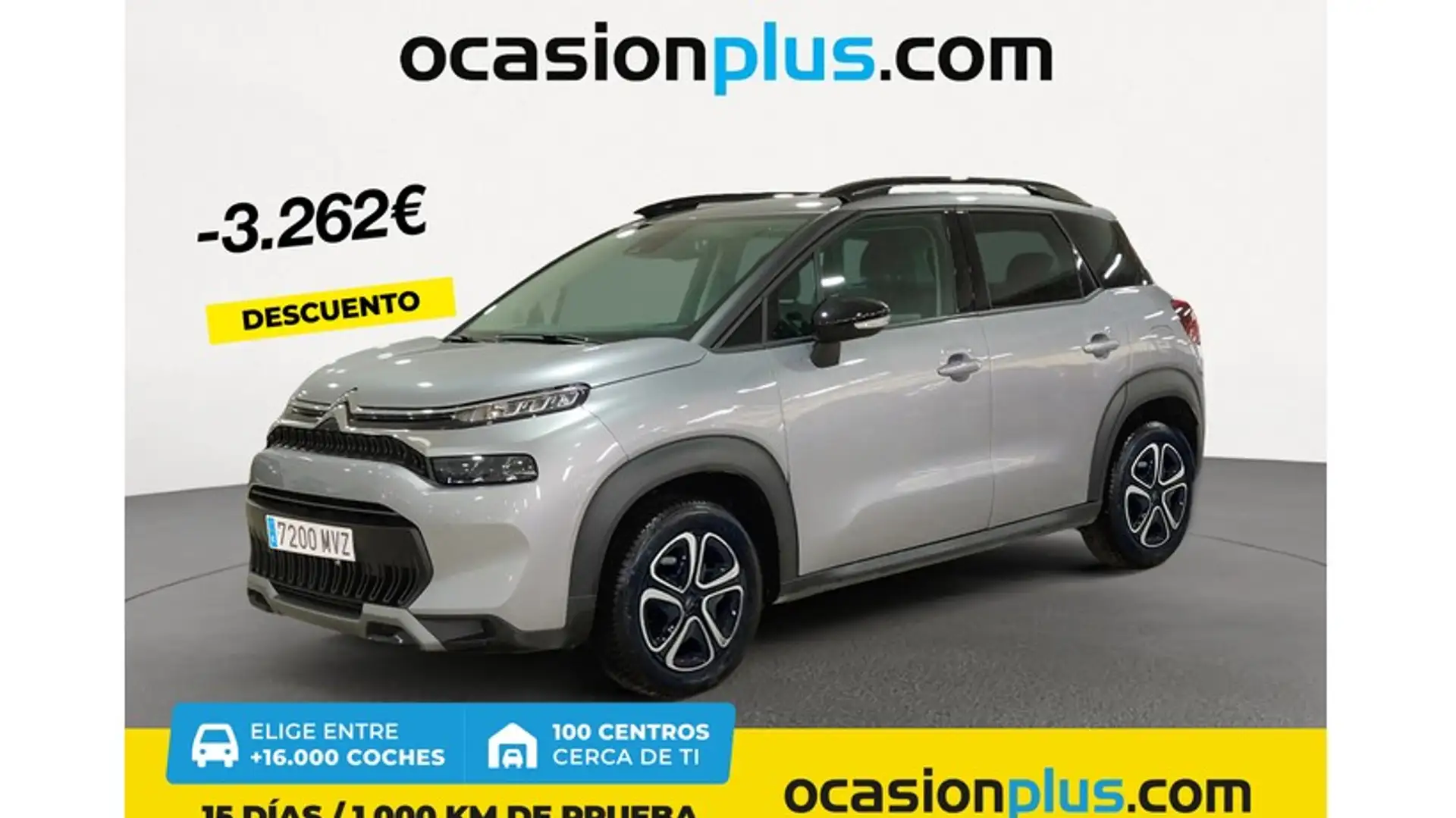 Citroen C3 Aircross Puretech S&S Feel Pack 110 Argent - 1