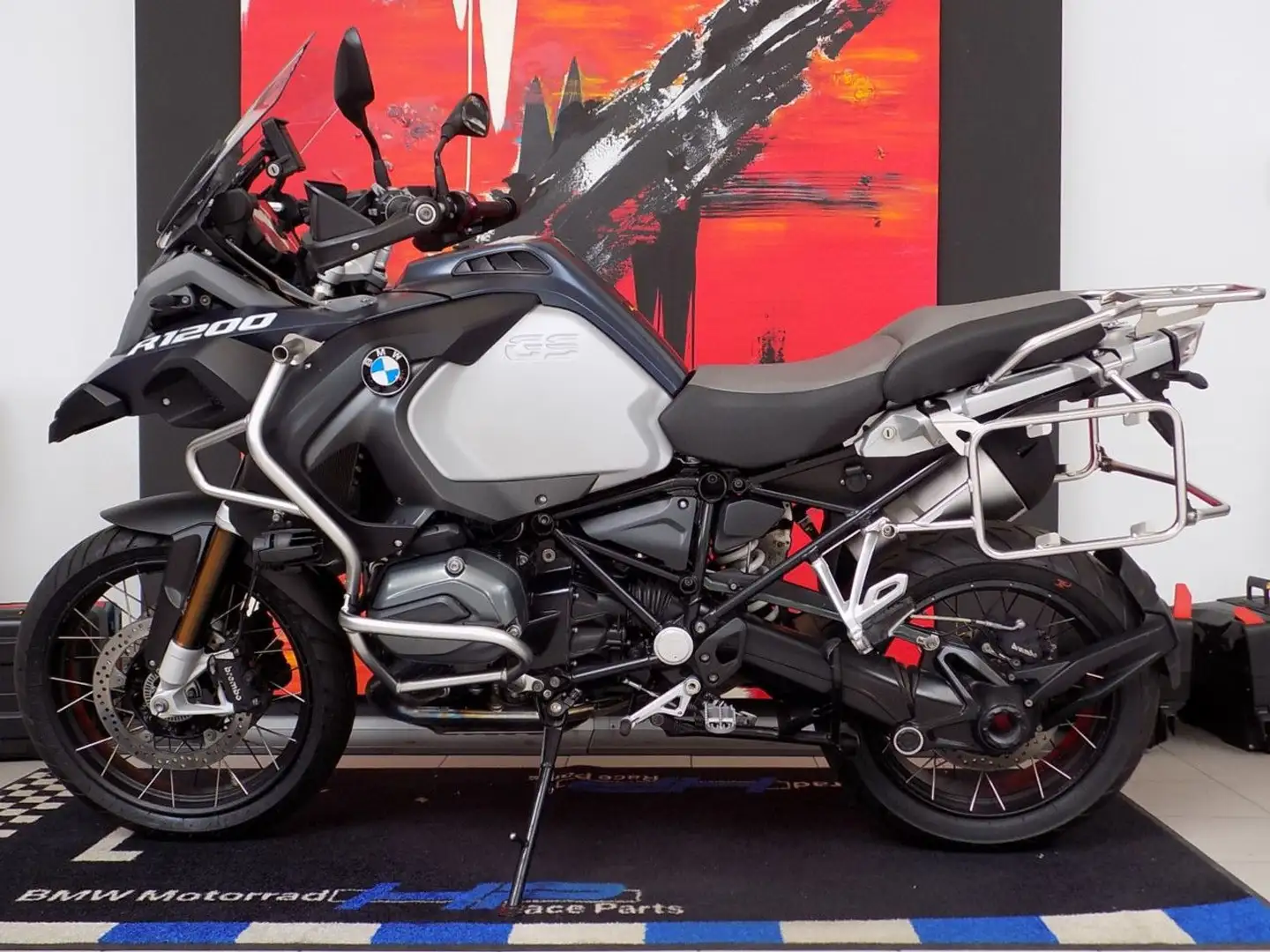 BMW R 1200 GS Adventure ABS LED Heizgriffe Blau - 2