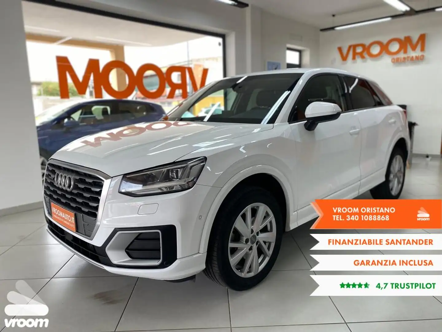 Audi Q2 Q2 2.0 TDI quattro S tronic S line Edition Weiß - 2