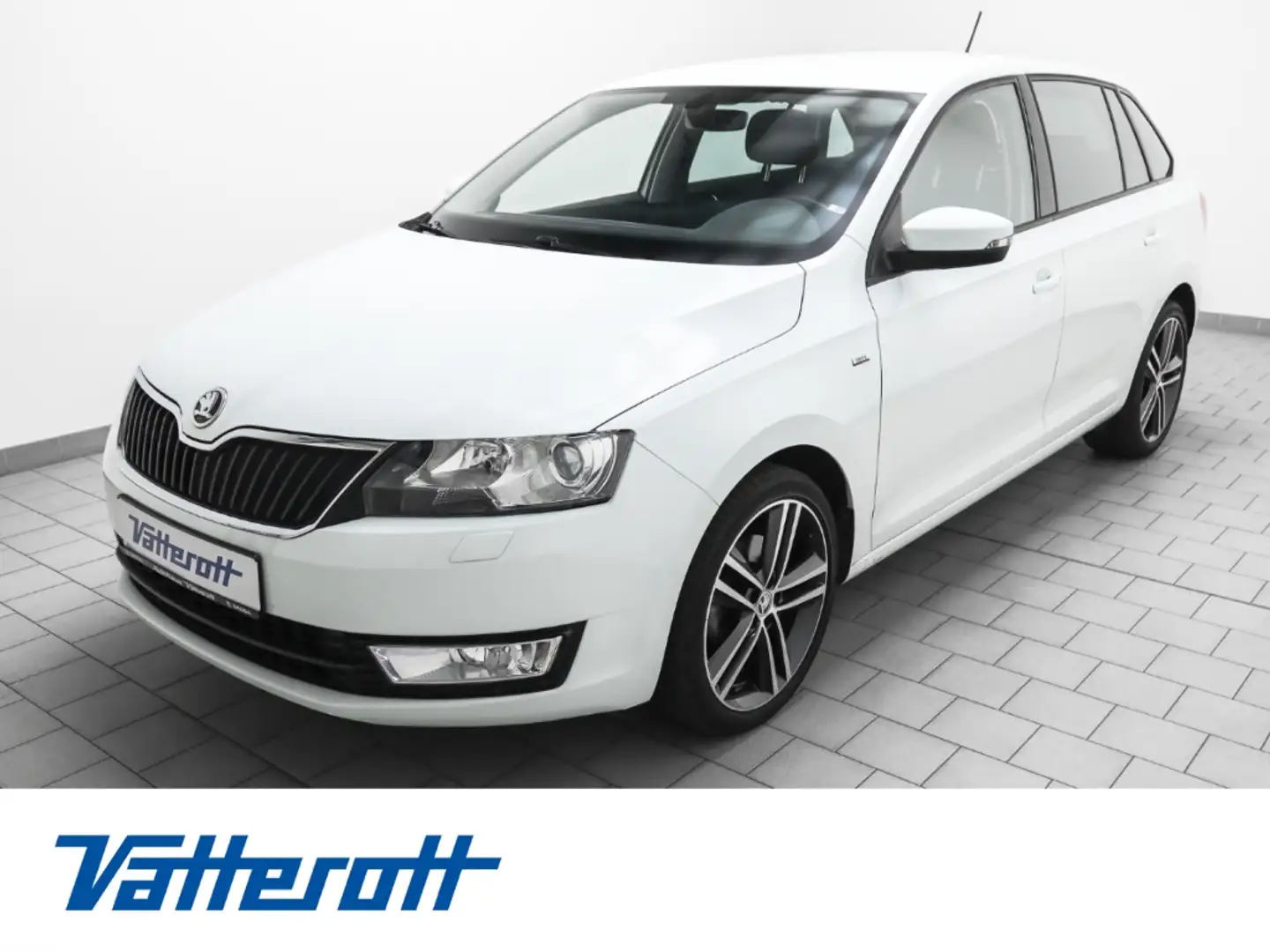 Skoda Rapid/Spaceback Spaceback 1.2 TSI DRIVE Navi AHK Weiß - 1
