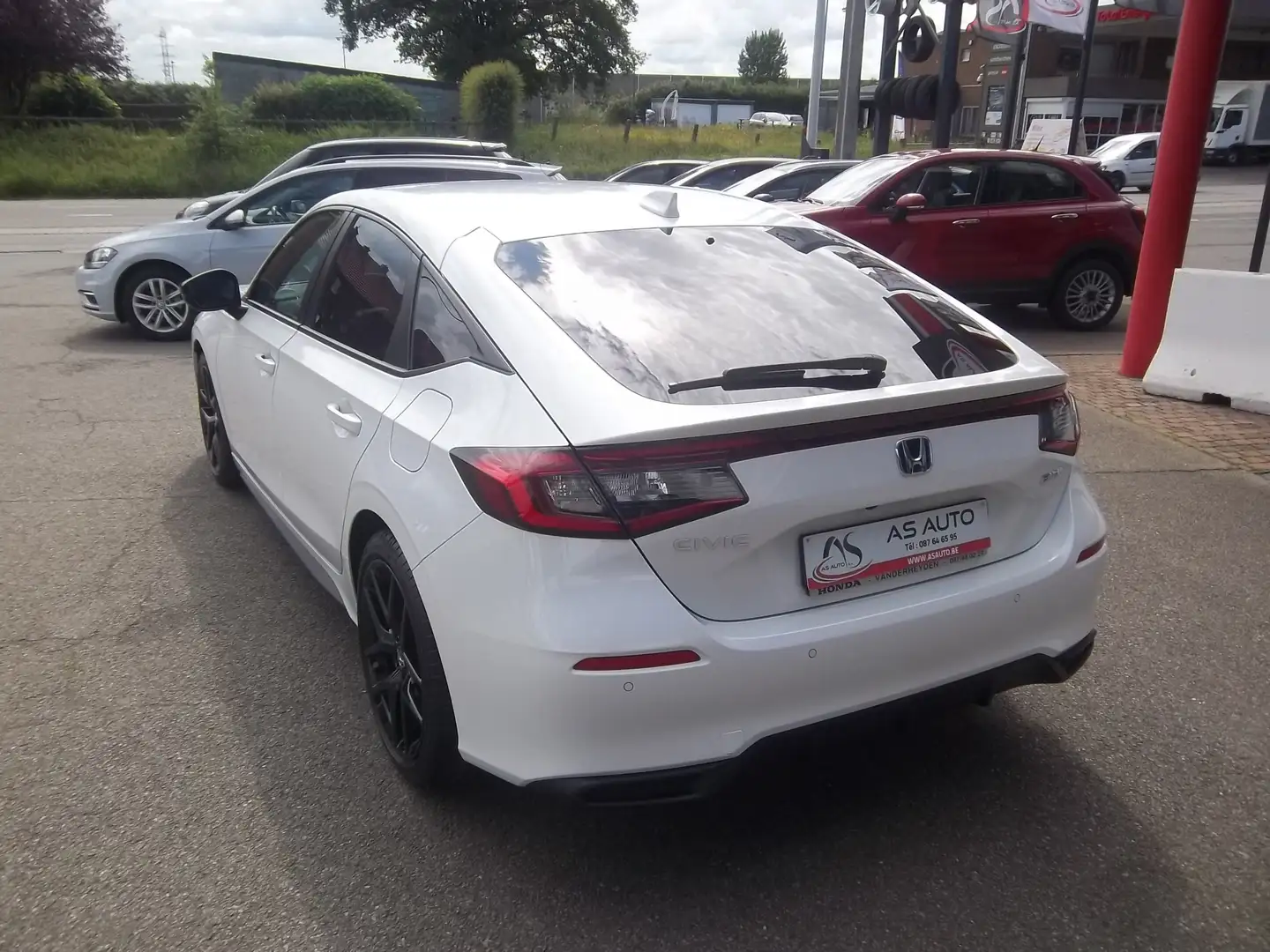 Honda Civic 2.0 Hybrid eCVT Sport Blanc - 2
