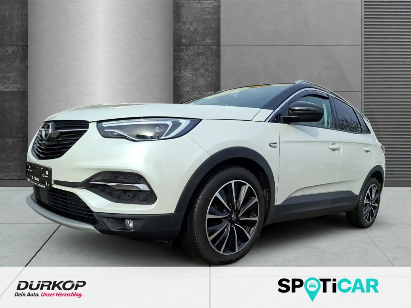 Opel Grandland X Ultimate 1.6 Navi 360 Kamera Klimasitze LED Dyn. K Weiß - 1