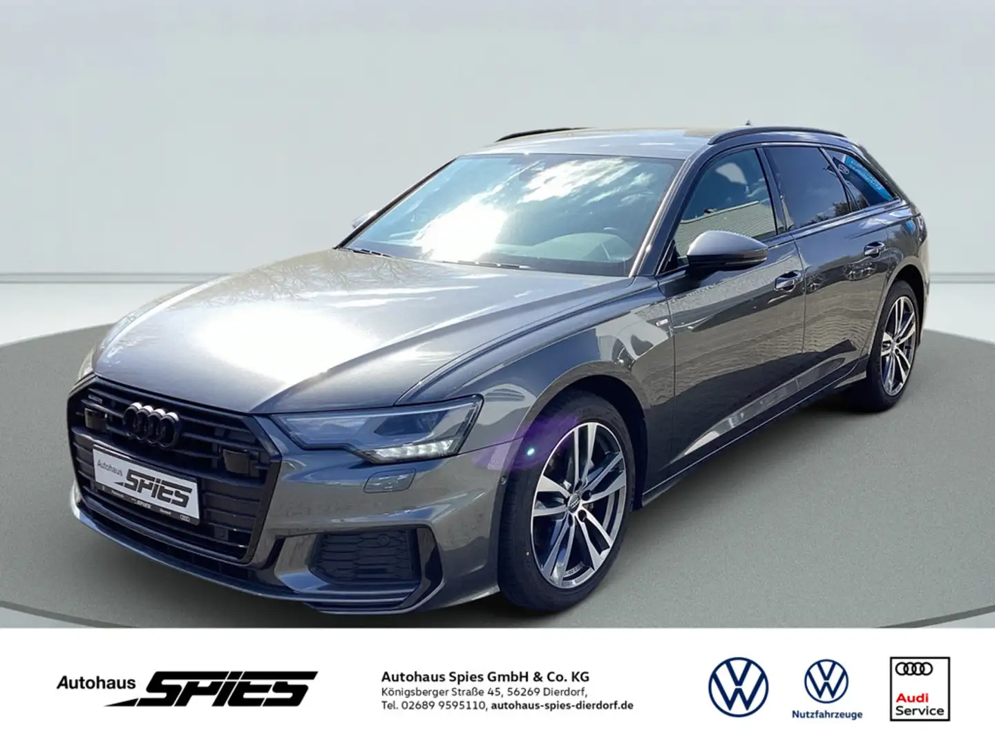 Audi A6 Avant 40 TDI quattro sport Grau - 1