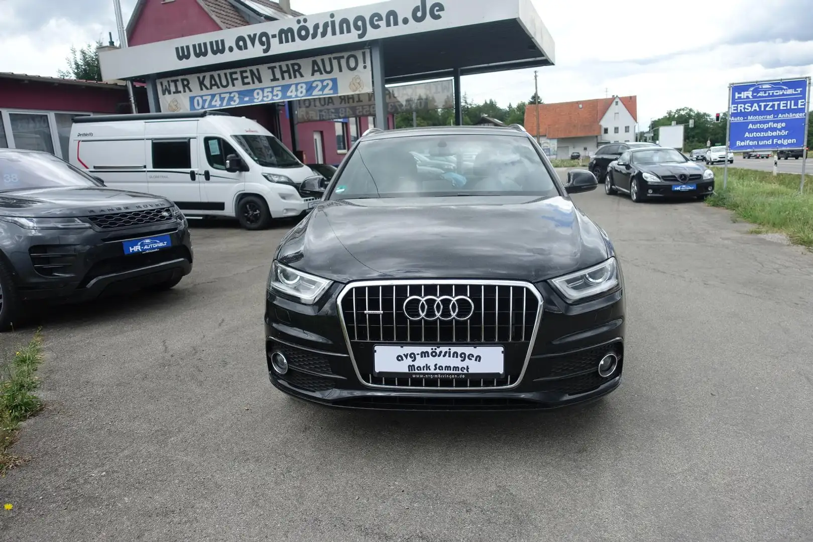 Audi Q3 2.0 TDI quattro 2.0 16V TDI , S-Line Schwarz - 2