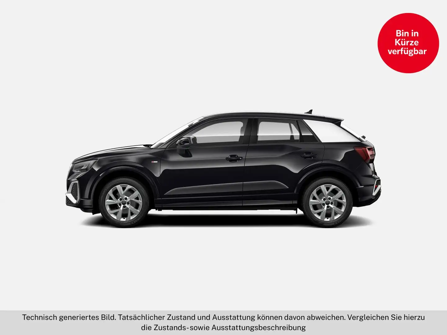 Audi Q2 30 TFSI S line Schwarz - 2