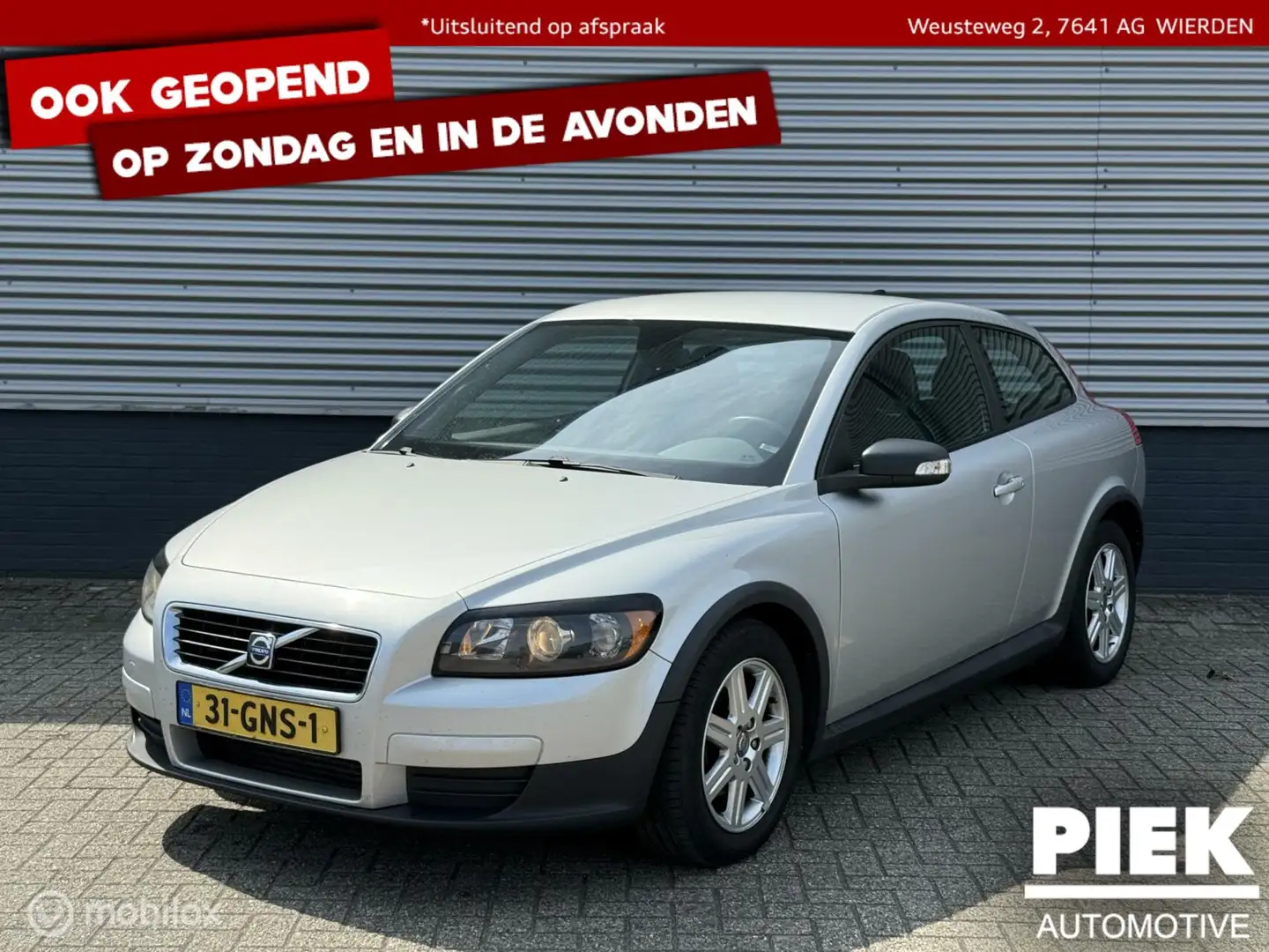 Volvo C30 1.6D Kinetic AIRCO|CRUISE|TREKHAAK Grijs - 1