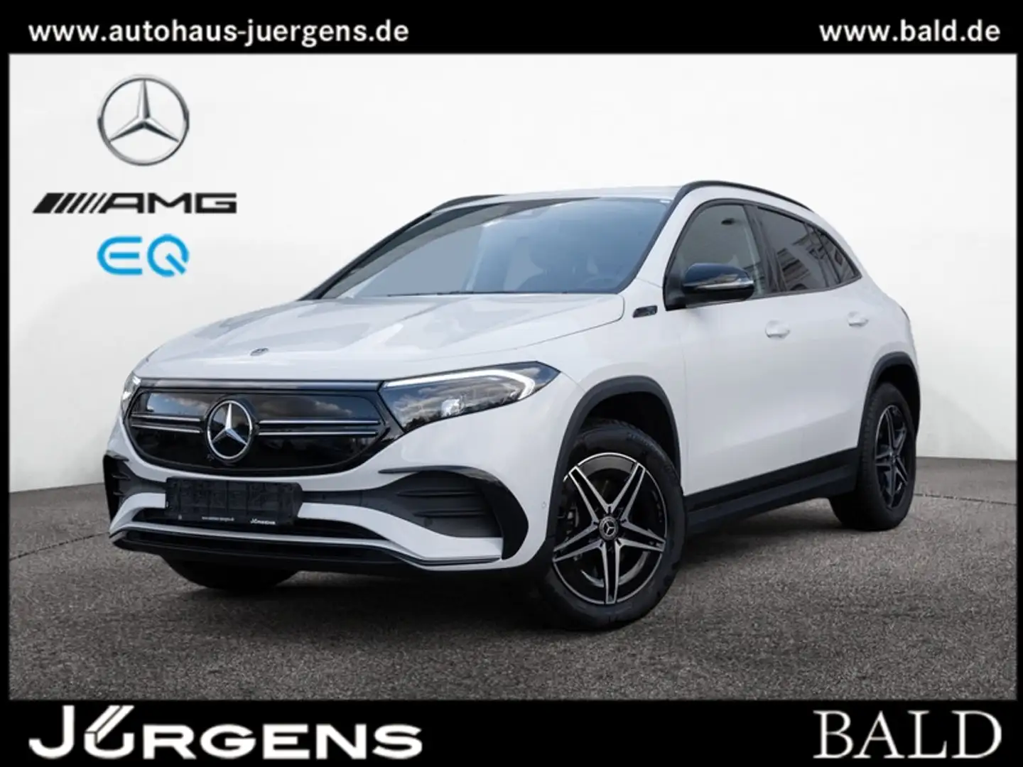 Mercedes-Benz EQA 250 AMG-Sport/LED/Cam/Night/Totw/EASY-P/Ambi Weiß - 1