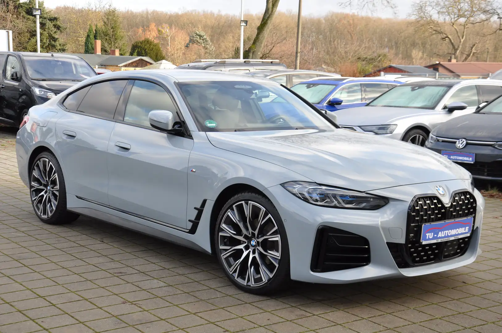 BMW 420 420 d Gran Coupe xDrive M Sport AHK-STANDHZ-LASER Grau - 1