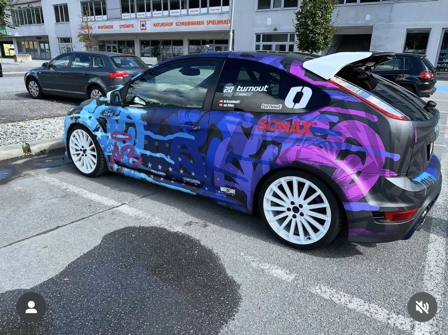 Ford Focus Coupé RS 2,5 Blau - 2