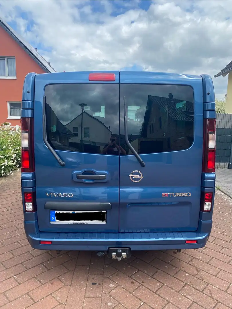 Opel Vivaro 1.6 D (CDTI) L2H2, Lkw Zul., von 6-9 sitze, 89tkm Azul - 1