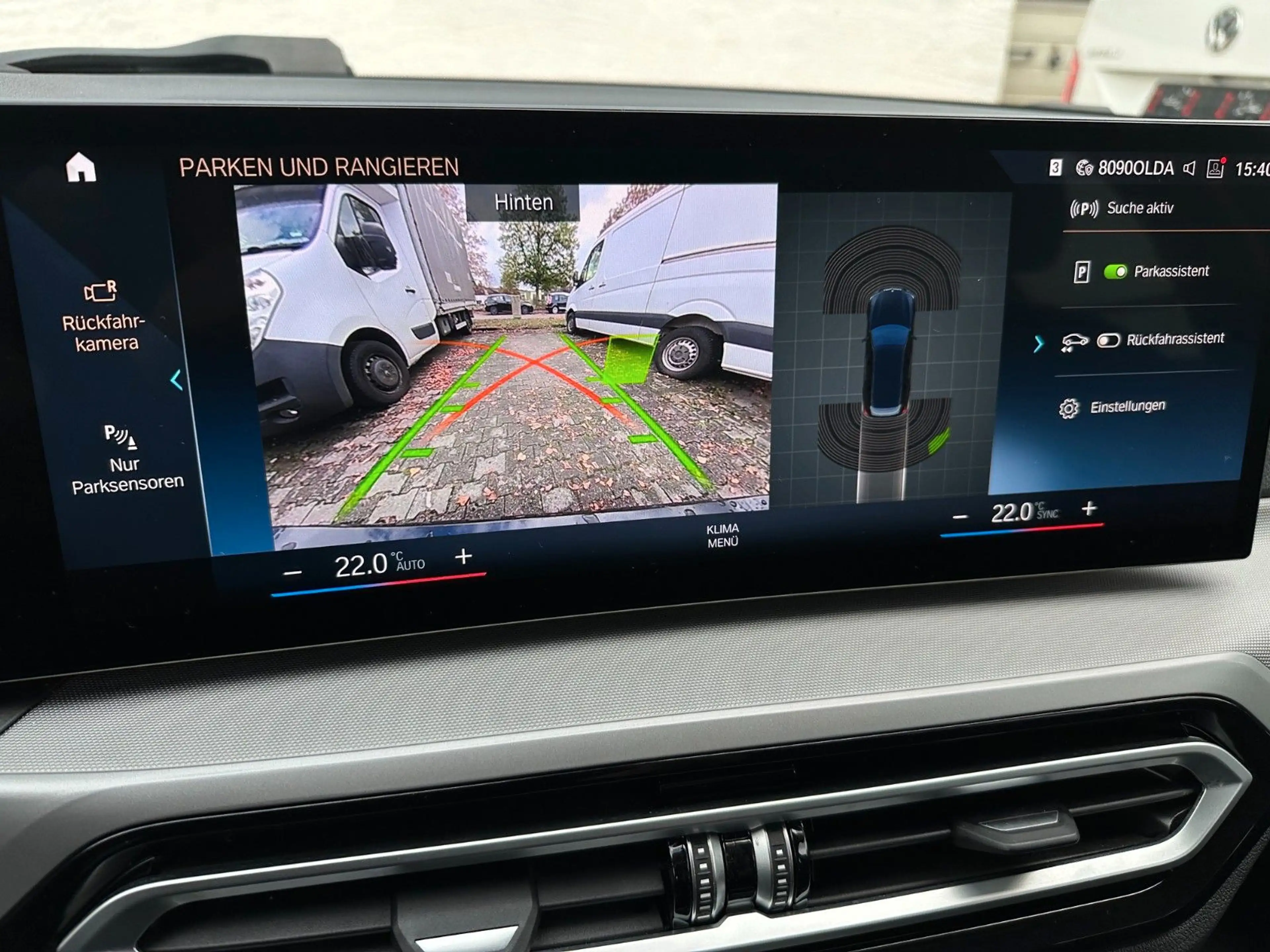 BMW 318 dT HUD Kamera Cockpit Professional 8-Fach — photo 10