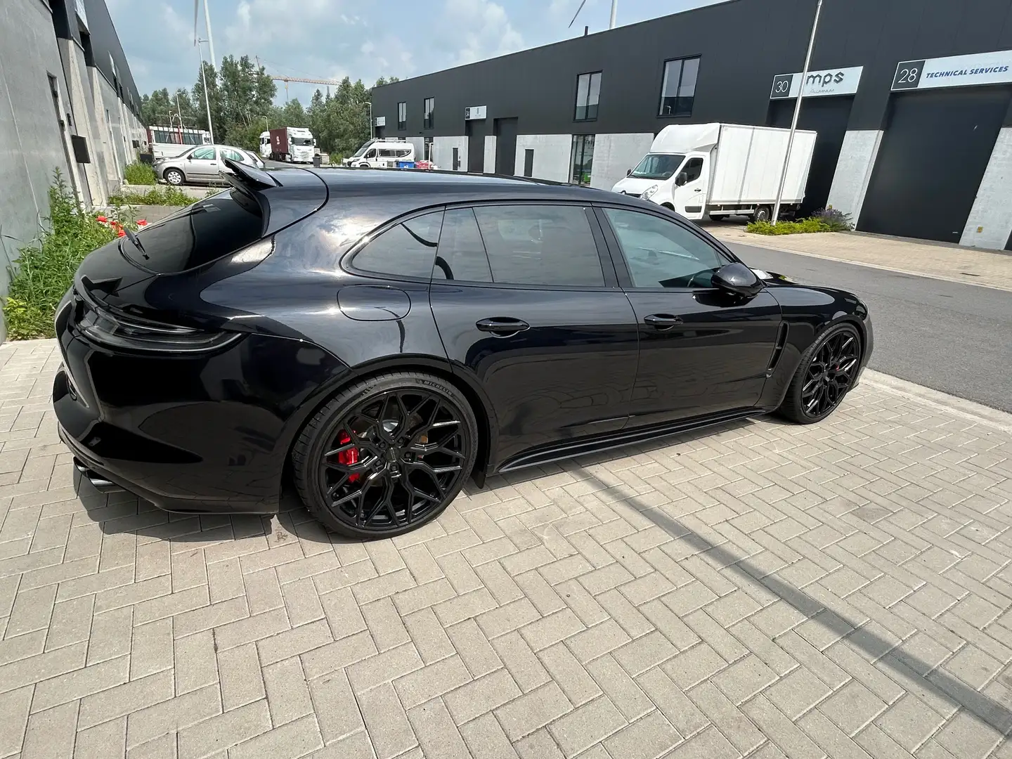 Porsche Panamera Panamera 4 E-Hybrid Sport Turismo Platinum Edition Noir - 1