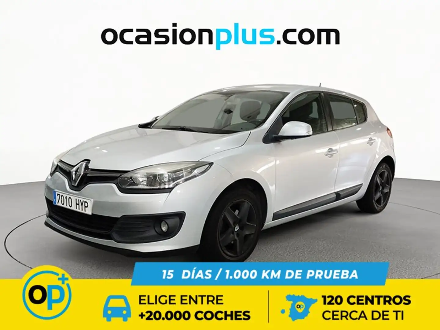 Renault Megane 1.5dCi Life 95 Gris - 1