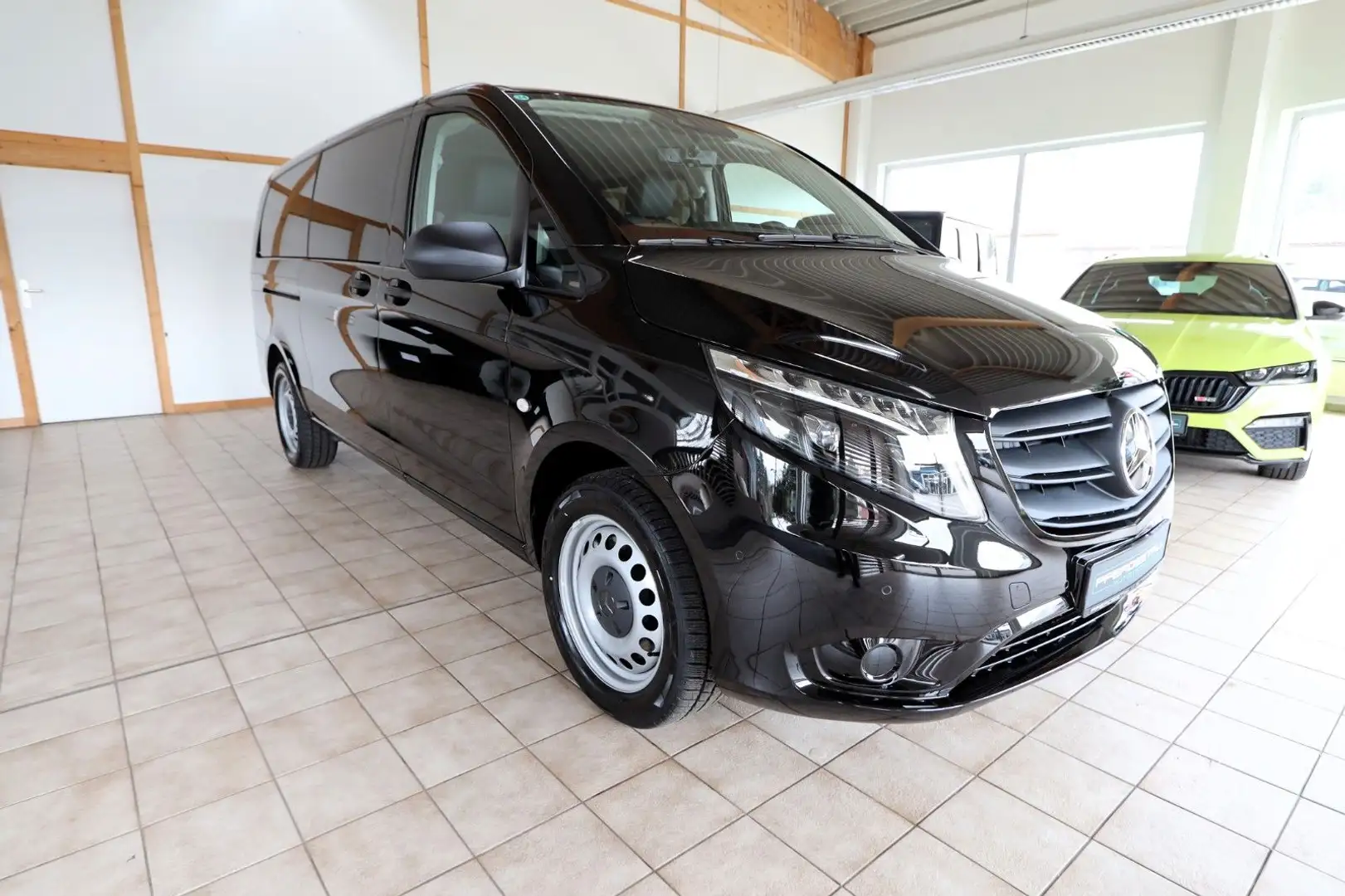 Mercedes-Benz Vito Mixto 119 CDI 4x4 extralang LKW Zulassung Fekete - 1