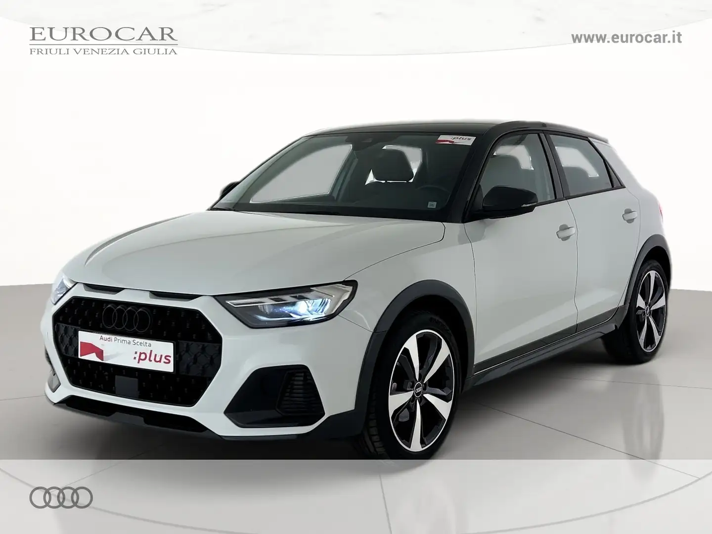 Audi A1 citycarver 30 1.0 tfsi identity contrast 110cv s-t Blanc - 1