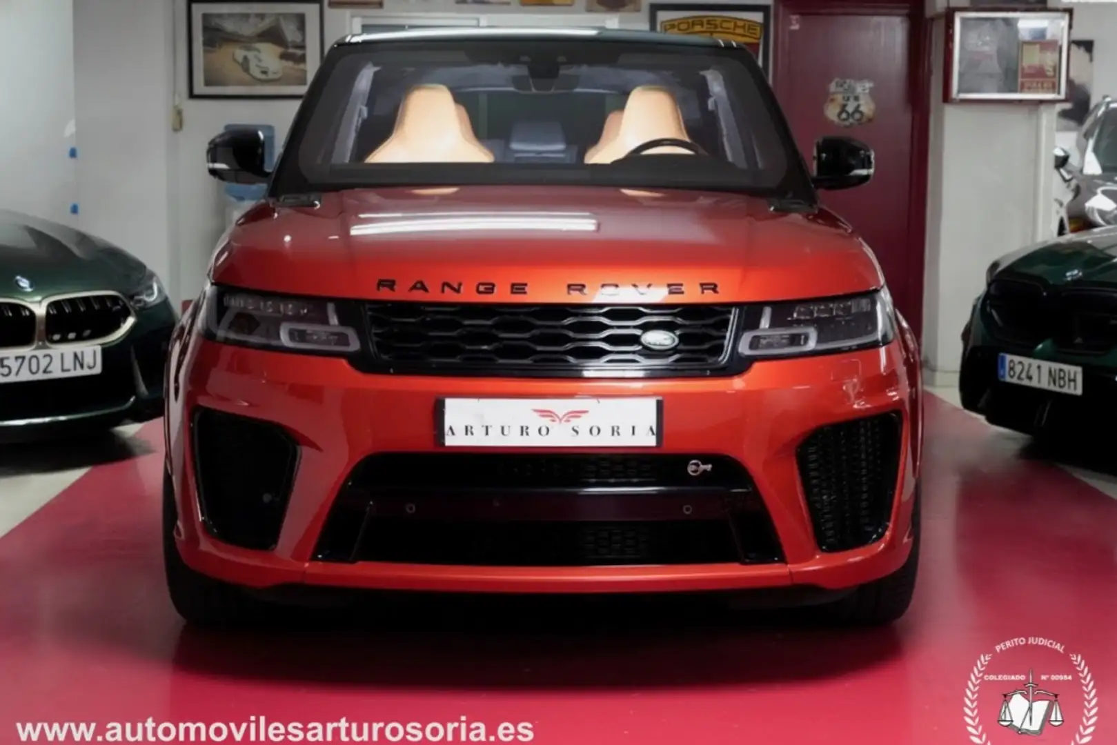 Land Rover Range Rover Sport 5.0 V8 SC SVR Aut. Naranja - 2
