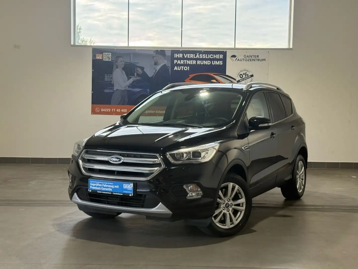 Ford Kuga 2.0 TDCi Cool & Connect AHK+XENON+SHZ+EHECK Noir - 1