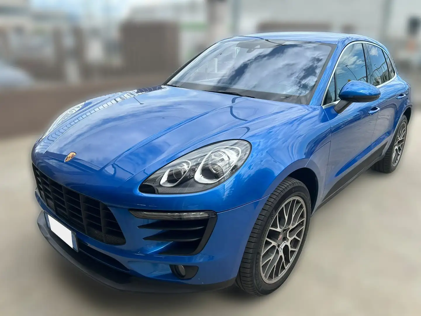 Porsche Macan 3.0d S 250cv pdk Bleu - 1