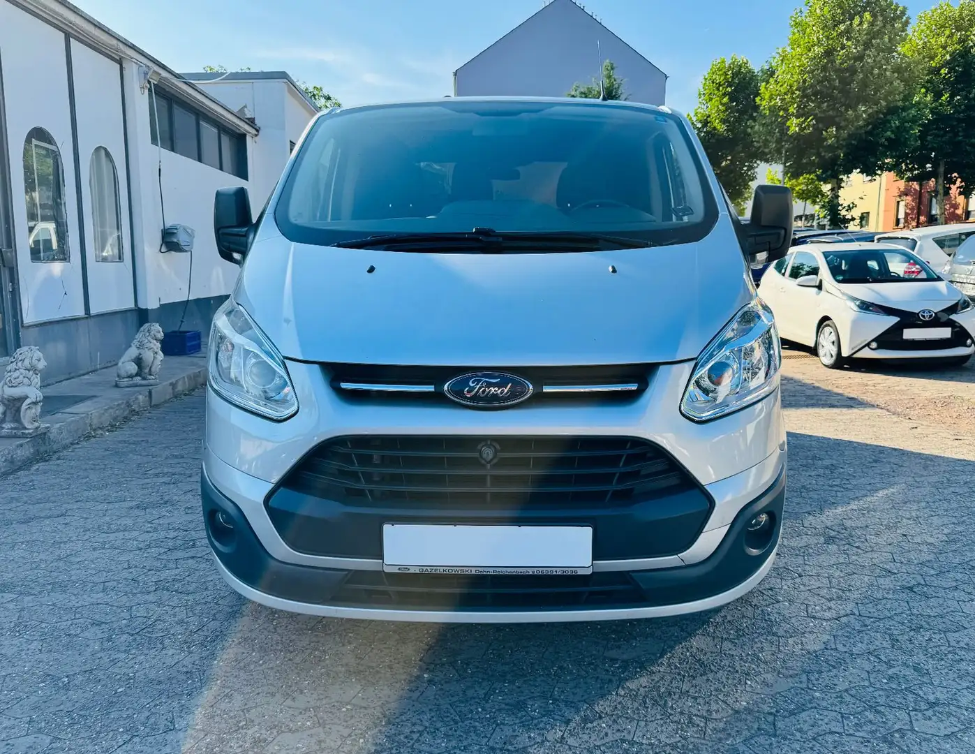Ford Transit Custom Bestattungswagen Leichenwagen Silber - 2