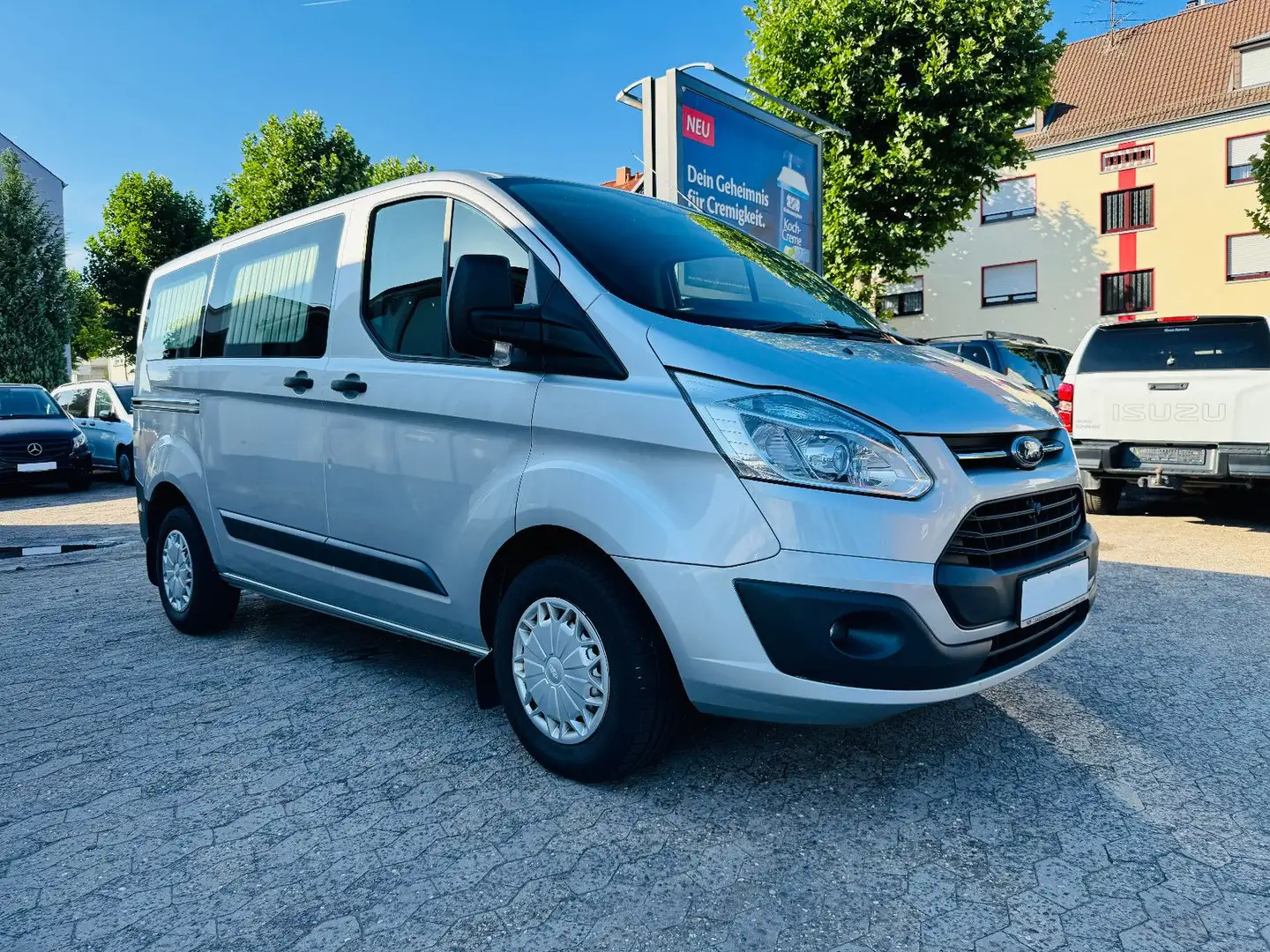 Ford Transit Custom Bestattungswagen Leichenwagen Silber - 1