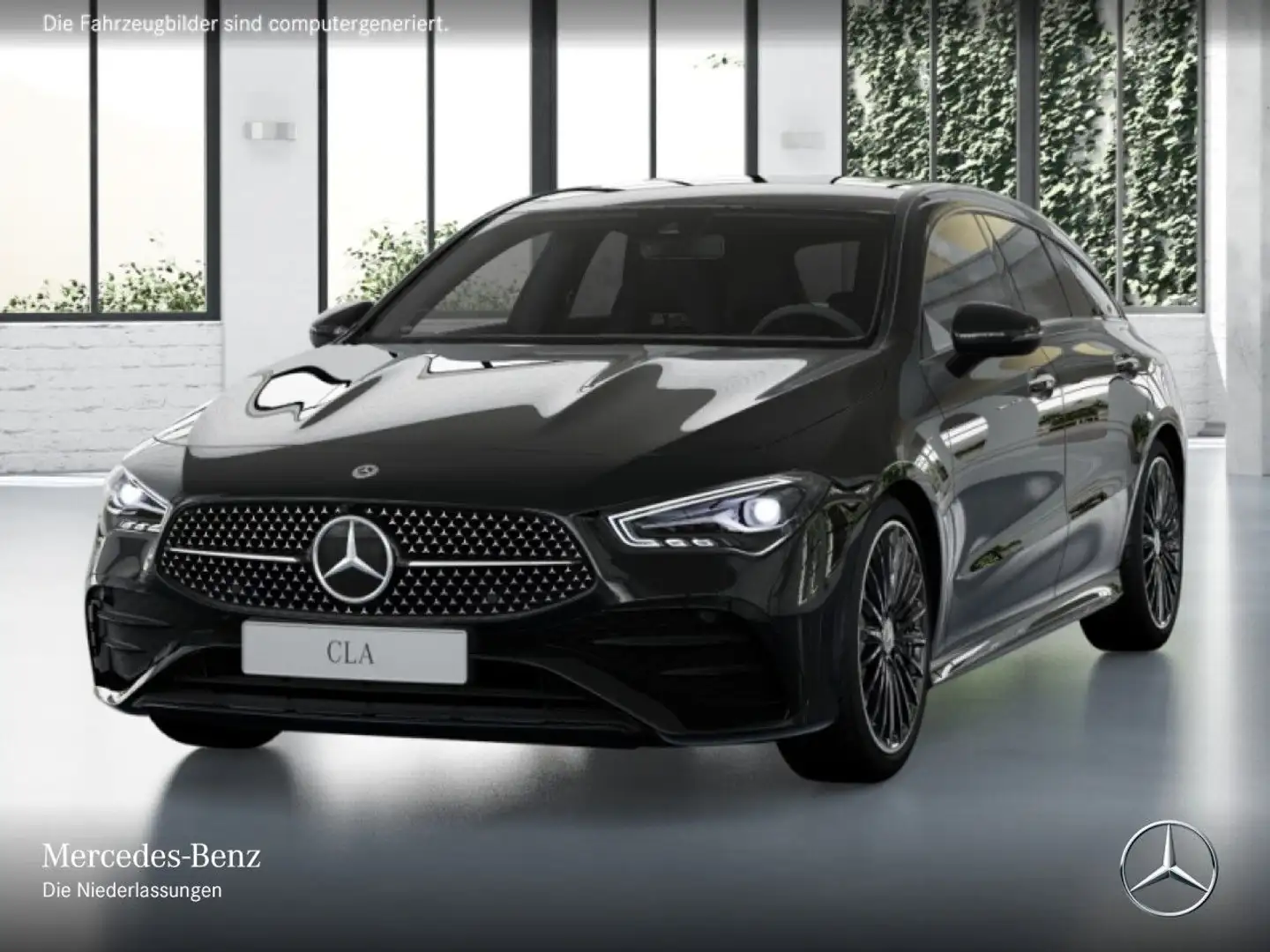 Mercedes-Benz CLA 250 e AMG+NIGHT+AHK+LED+BURMESTER+KAMERA+TOTW Schwarz - 2