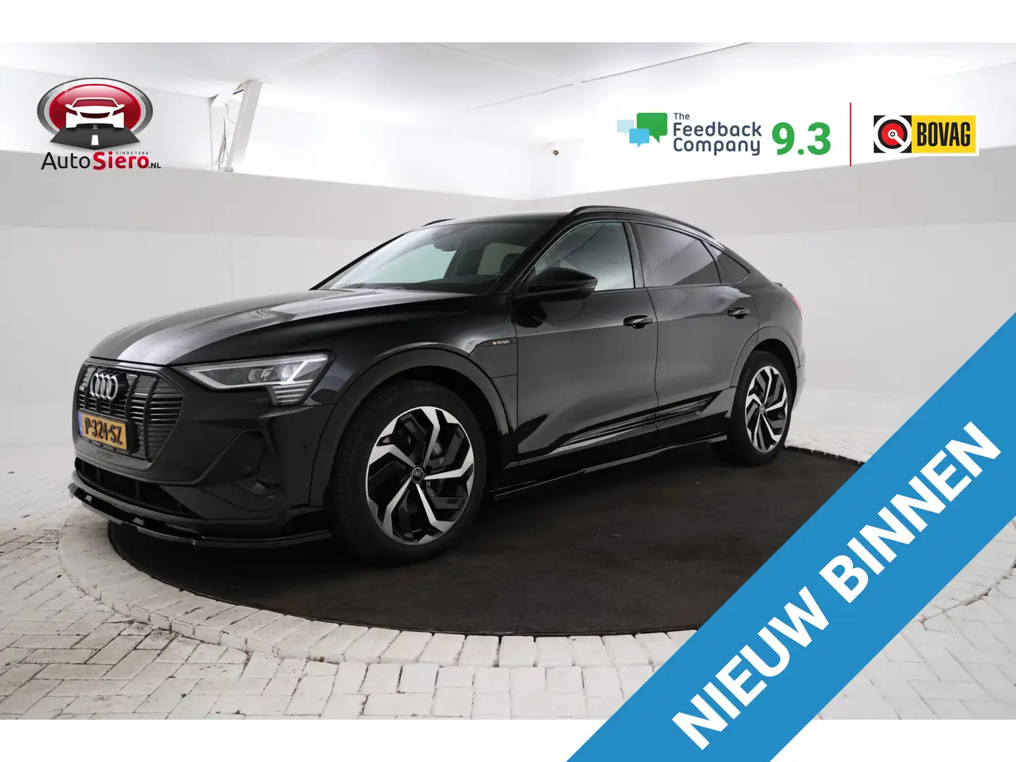 Audi e-tron Sportback 55 quattro S edition 95 kWh Adaptieve Cr Zwart - 1