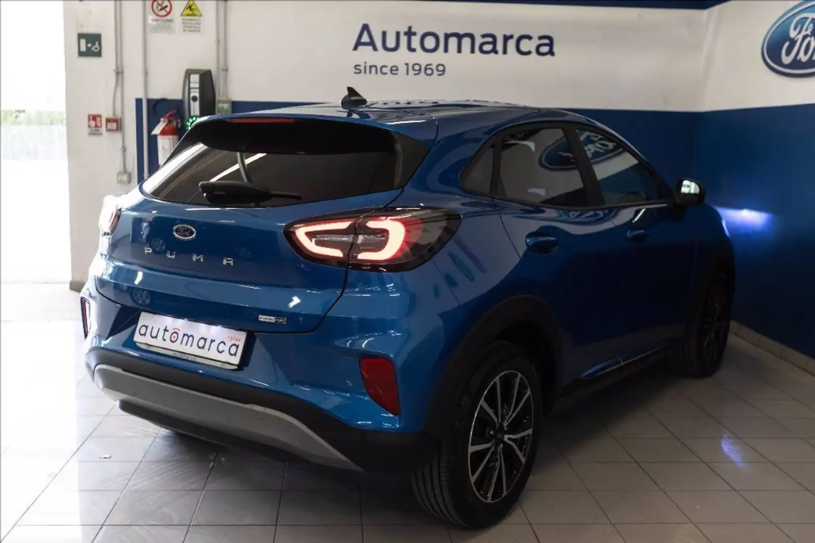 Ford Puma 1.0 ecoboost h Titanium s&s 125cv Blu/Azzurro - 2