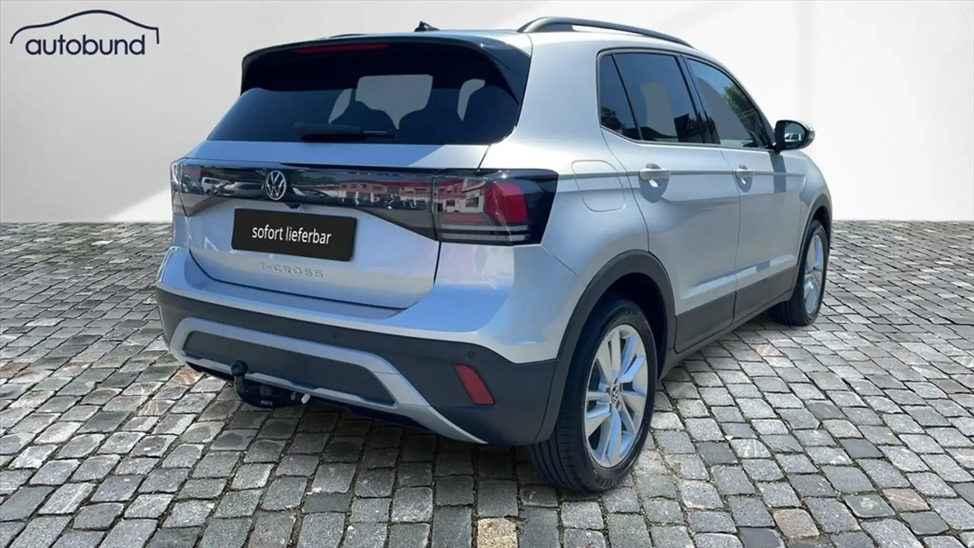 Volkswagen T-Cross T-Cross 1,5 TSI DSG Advanced AHK Keyless Navi Kame Argent - 2