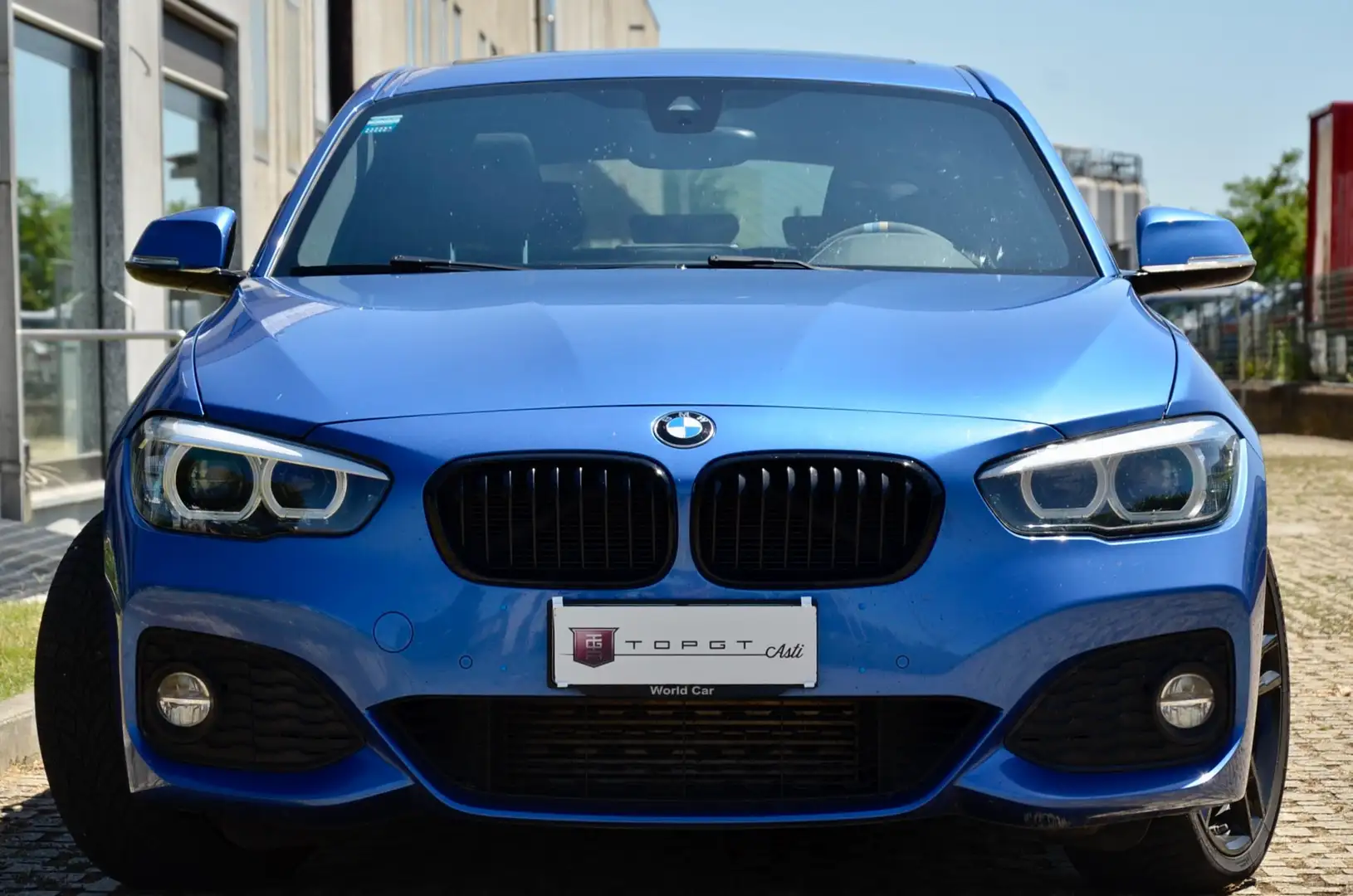 BMW 118 118d Msport 5p 150cv TETTO , SERVICE BMW , PERMUTE Blu/Azzurro - 2
