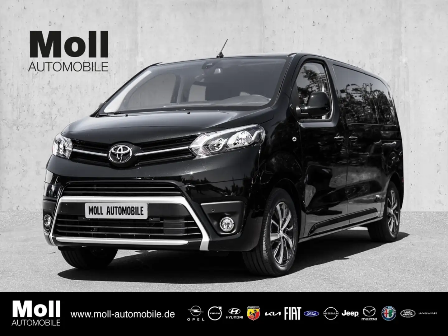 Toyota Proace Verso L1 Team D 2.0 -4D EU6d Dyn. Kurvenlicht Appl Schwarz - 1